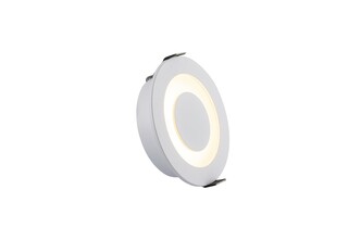 DENKIRS DK2500-WH Встраиваемый светильник, IP 20, 5 Вт, LED 3000, белый, алюминий