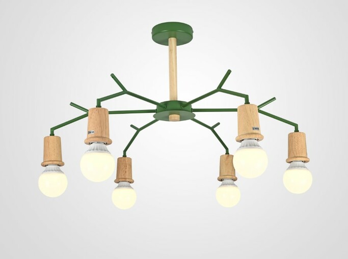 Потолочная Люстра Les Color D80 Green By Imperiumloft