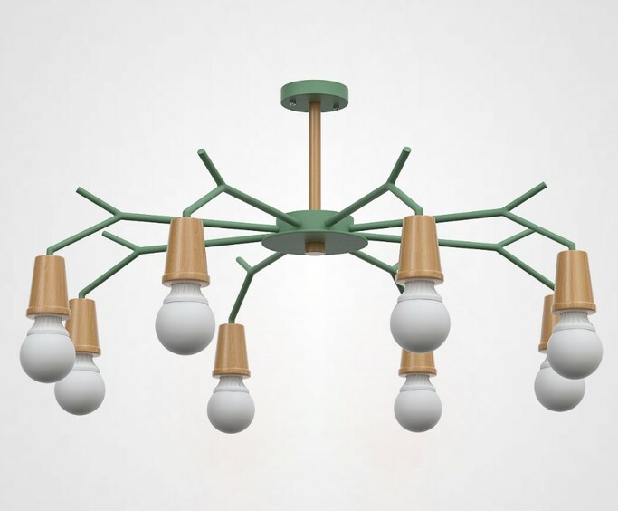 Потолочная Люстра Les Color D95 Green By Imperiumloft