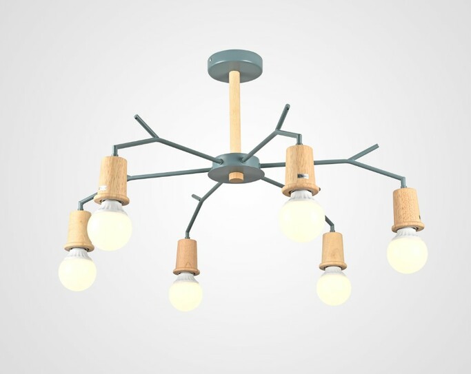 Потолочная Люстра Les Color D80 Blue By Imperiumloft