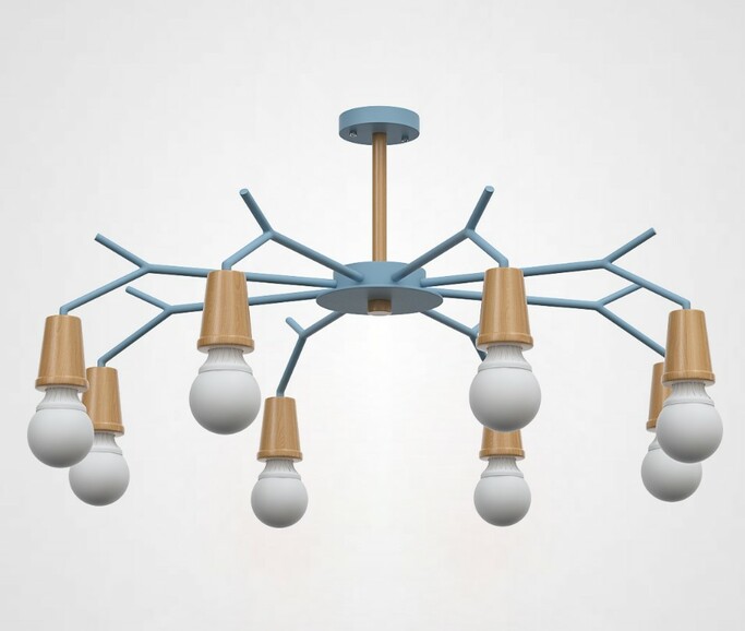 Потолочная Люстра Les Color D95 Blue By Imperiumloft