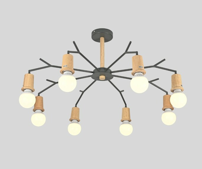 Потолочная Люстра Les Color D95 Grey By Imperiumloft