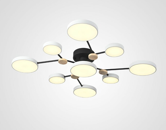 Потолочная Люстра Gamma D98 White By Imperiumloft