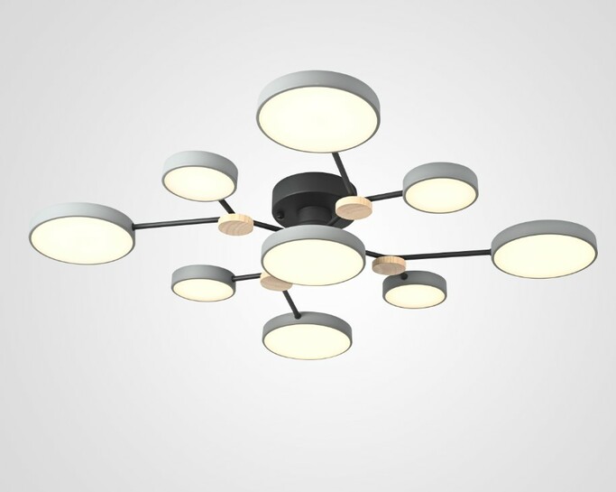 Потолочная Люстра Gamma D98 Grey By Imperiumloft