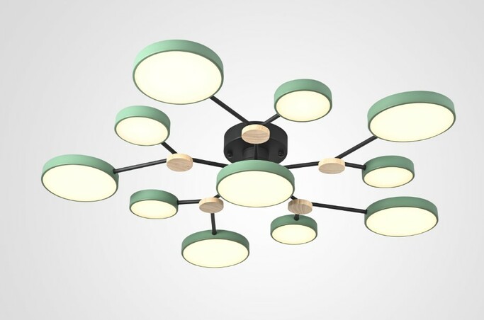 Потолочная Люстра Gamma D102 Green By Imperiumloft