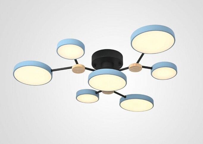 Потолочная Люстра Gamma D88 Blue By Imperiumloft