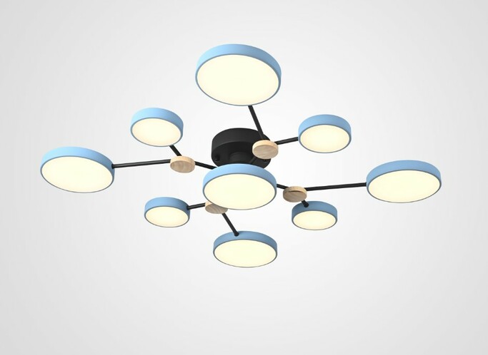 Потолочная Люстра Gamma D98 Blue By Imperiumloft