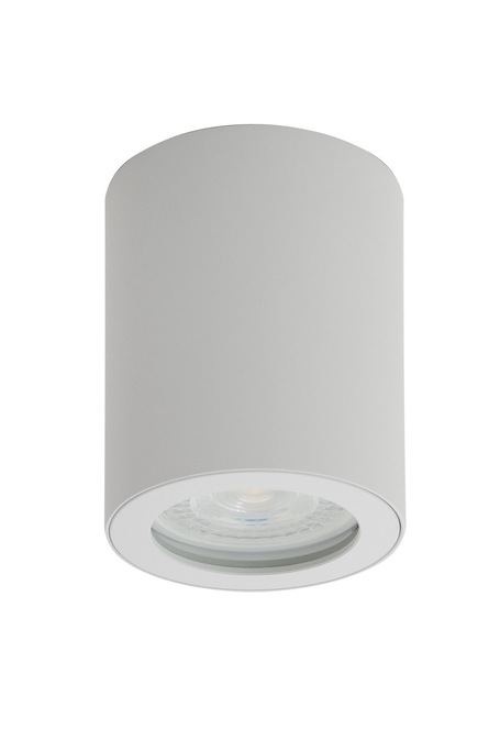 DENKIRS DK3007-WH Накладной светильник влагозащ., IP 44, 50 Вт, GU10, белый, алюминий
