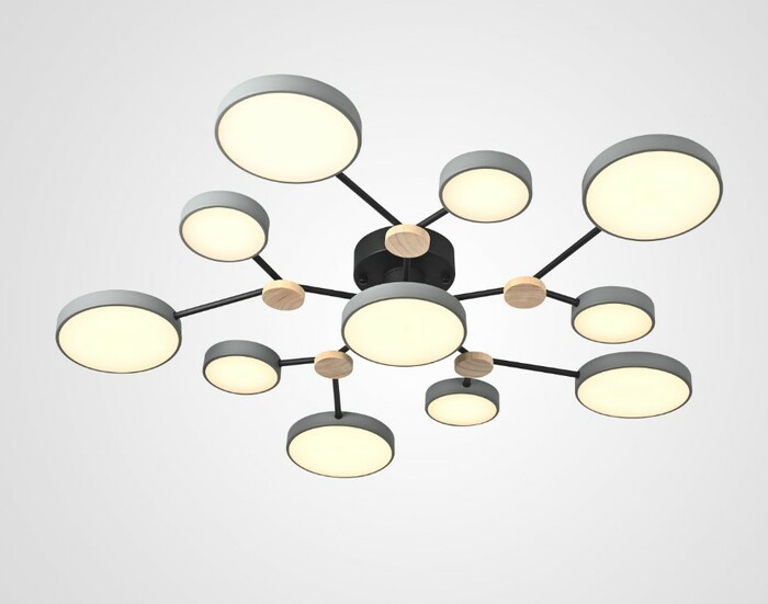 Потолочная Люстра Gamma D102 Grey By Imperiumloft