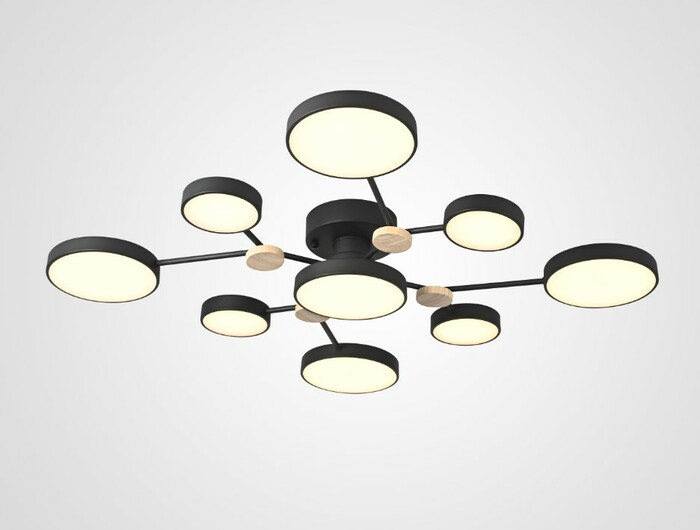 Потолочная Люстра Gamma D98 Black By Imperiumloft