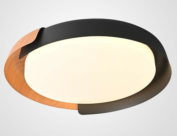 Потолочный Светильник Adda Black Wood By Imperiumloft