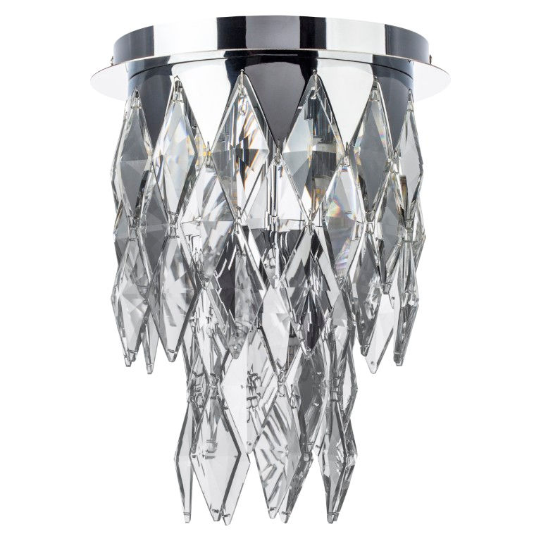 LIGHTSTAR 722064 Люстра LIMPIO 6х28W G9 ХРОМ ПРОЗРАЧНЫЙ