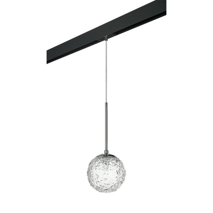 LIGHTSTAR PRO815210 Светильник д 1-фазн трека BARI 1х40W G9 ХРОМ ЧЕРНЫЙ (815210+595007)