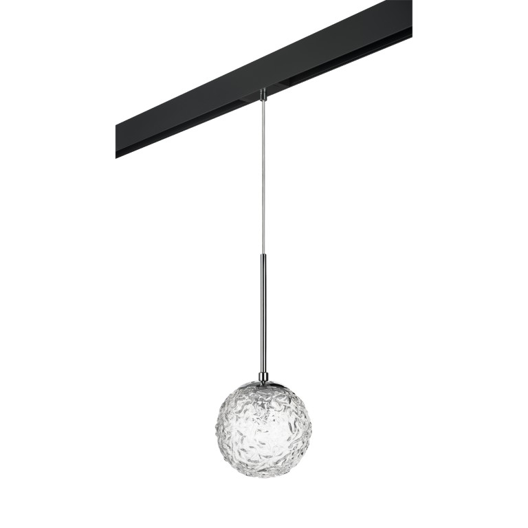 LIGHTSTAR PRO815210 Светильник д 1-фазн трека BARI 1х40W G9 ХРОМ ЧЕРНЫЙ (815210+595007)