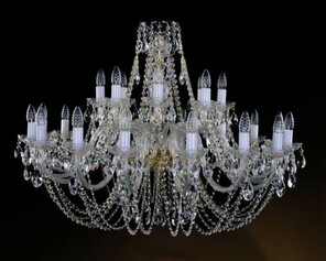 Люстра BOHEMIA IVELE 1406/16+8/400 Ni