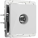 Werkel W1183041  ТВ-розетка оконечная (белый акрил)