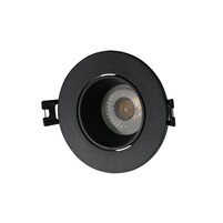 DENKIRS DK3061-BK Встраиваемый светильник, IP 20, 10 Вт, GU5.3, LED, черный черный, пластик