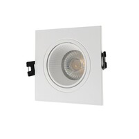 DENKIRS DK3071-WH Встраиваемый светильник, IP 20, 10 Вт, GU5.3, LED, белый белый, пластик