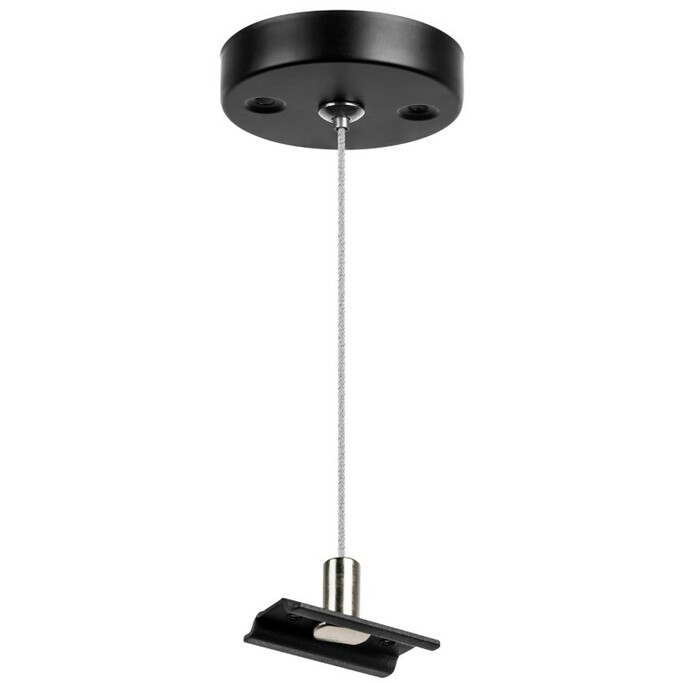 LIGHTSTAR 505177 Подвес BARRA универсальный трековый для треков 505ххх ЧЕРНЫЙ