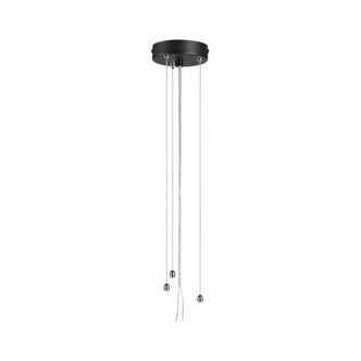 SONEX 7753 L SN Подвесное крепление для светильника QUANTUM LED металл черный 1,5м QUANTUM