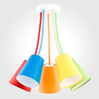 Люстра TK LIGHTING Wire Colour 2107