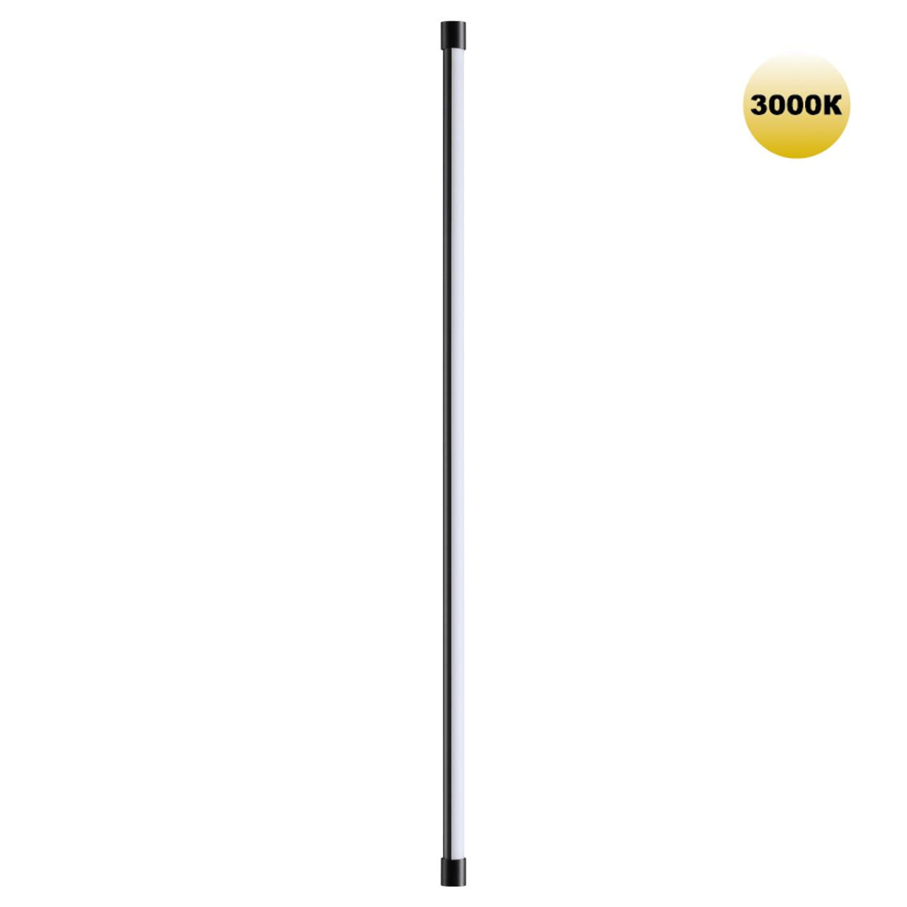 NOVOTECH 359345 KONST NT24 000 черный Светильник линейный светодиодный IP20 LED 12W 170-265V 3000K 9