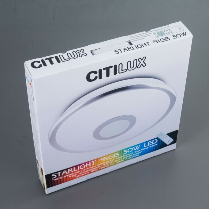 Тарелка CITILUX Старлайт CL70333RGB