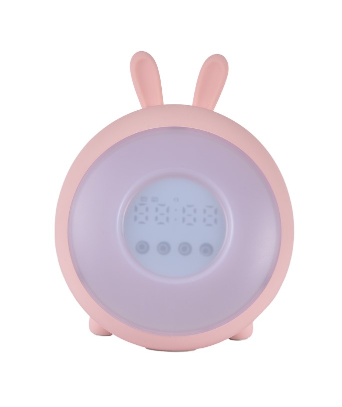 Светильник ARTSTYLE TL-170 P часы-будильник 5Вт 150*200*70мм Розовый 