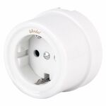 Werkel W5671001  Розетка с заземлением (белый) Ретро