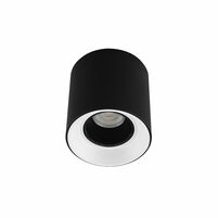 DENKIRS DK3090-BW+BK Светильник накладной IP 20, 10 Вт, GU5.3, LED, черно-белый черный, пластик