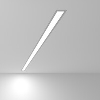 ELEKTROSTANDART Линейный светодиодный встраиваемый светильник 128см 25W 6500K матовое серебро (101-3