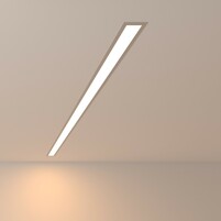 ELEKTROSTANDART Линейный светодиодный встраиваемый светильник 128см 25W 3000K матовое серебро (101-3