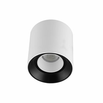 DENKIRS DK3090-WB+WH Светильник накладной IP 20, 10 Вт, GU5.3, LED, бело-черный белый, пластик