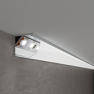 ELEKTROSTANDART LL-2-ALP008 Угловой алюминиевый профиль для LED ленты (под ленту до 10mm)