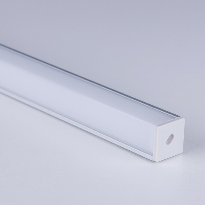 ELEKTROSTANDART LL-2-ALP009 Квадратный угловой алюминиевый профиль для LED ленты (под ленту до 10mm)