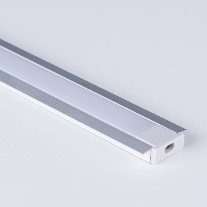 ELEKTROSTANDART LL-2-ALP007 Встраиваемый алюминиевый профиль для LED ленты (под ленту до 11mm)