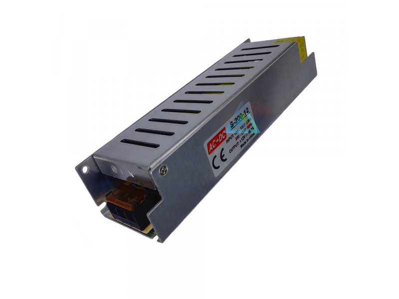 Блок питания SWG S-200-12 200W 12V 214x115x50