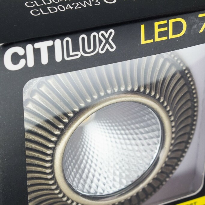 Точечный светильник CITILUX Дзета CLD042W3