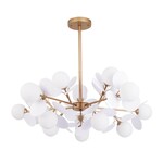 Люстра ARTE LAMP PEACOCK A1369SP-15SG
