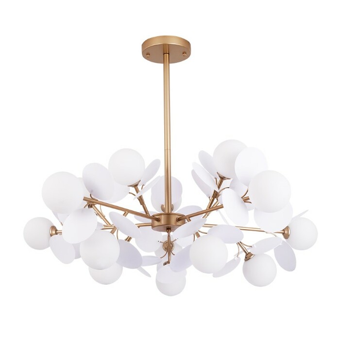 Люстра ARTE LAMP PEACOCK A1369SP-15SG