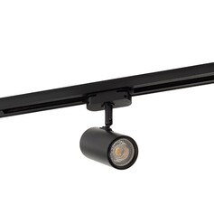 DENKIRS DK6002-BK Трековый светильник IP 20, 50 Вт, GU10, черный, алюминий