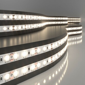 ELEKTROSTANDART 2835 12V 120Led 9,6W IP20 Лента свет 120Led 9,6W IP20 3300K теплый белый (цена за 1м