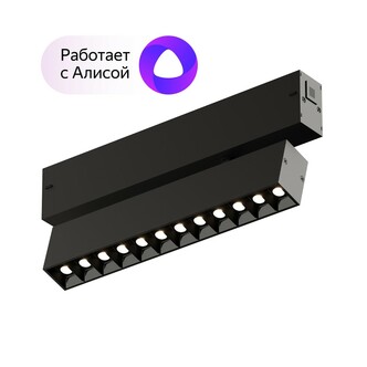 DENKIRS DK8006-BK Акцентный светильник SMART LENS 9W DIM 3000K-6000K черный