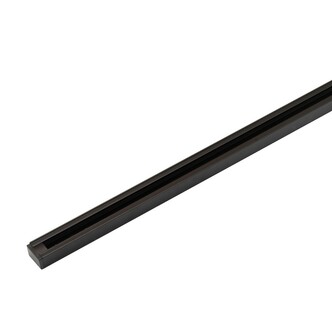 DENKIRS TR1001-BK Шинопровод однофазный, 1 м, черный, заглушки в комплекте