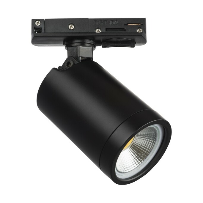 LIGHTSTAR 212937 Светильник для1-фазного трека PVC RULLO GU10 ЧЕРНЫЙ (в комплекте)