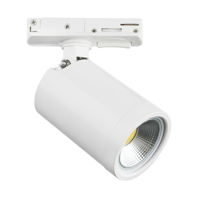 LIGHTSTAR 212936 Светильник для1-фазного трека PVC RULLO GU10 БЕЛЫЙ (в комплекте)