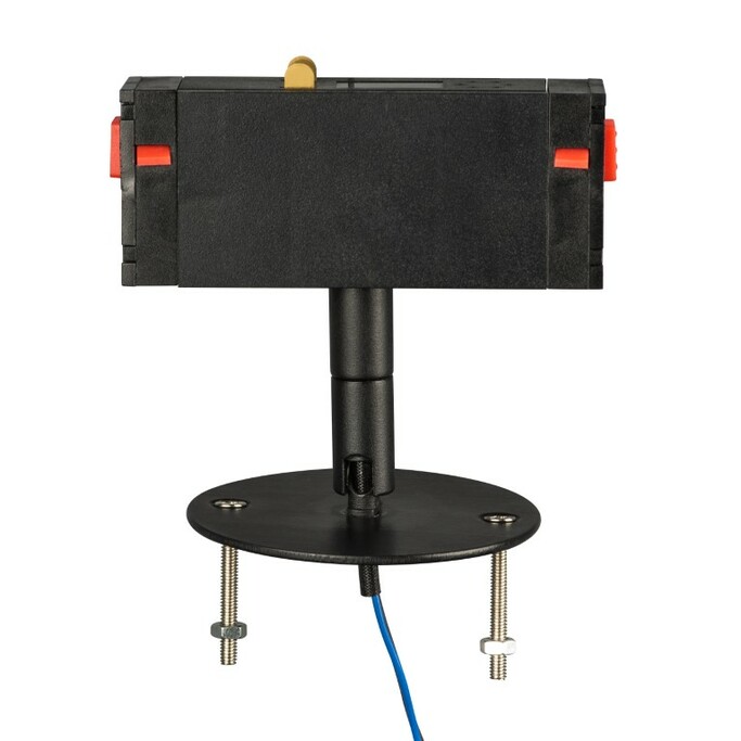 LIGHTSTAR 595087 Трековое крепление TETA с 1-фазным адаптером к 2134xx (GX53) 2164хх (GU10) ЧЕРНЫЙ д