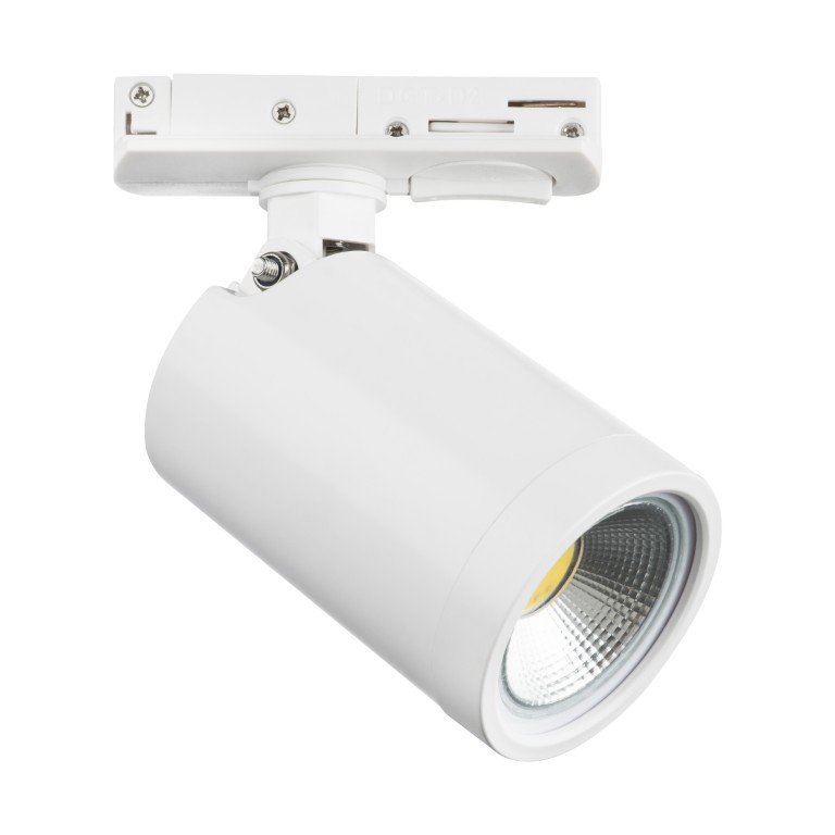 LIGHTSTAR 212936 Светильник для1-фазного трека PVC RULLO GU10 БЕЛЫЙ (в комплекте)