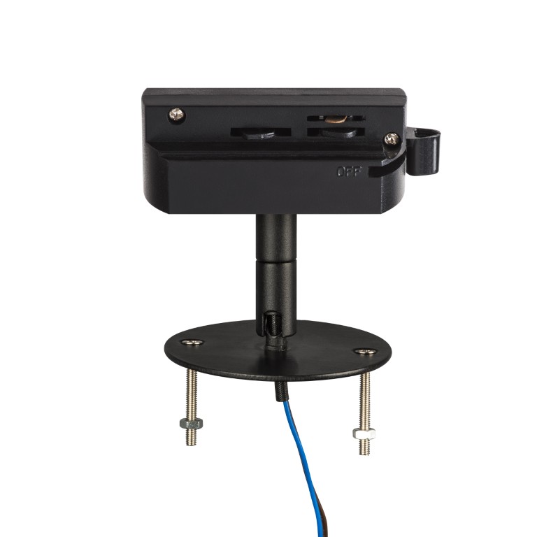 LIGHTSTAR 592087 Трековое крепление ASTA с 1-фазным адаптером к 2134xx (GX53) 2164хх (GU10) ЧЕРНЫЙ
