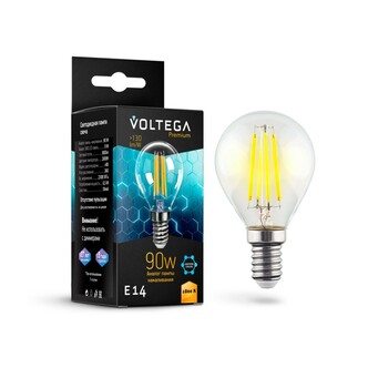 VOLTEGA 7136 VG10-G45E14warm9W-F Crystal Graphene Globe 9W 2800K E14